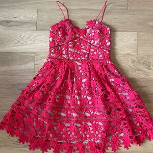 EUC Self Portrait Lace Dress